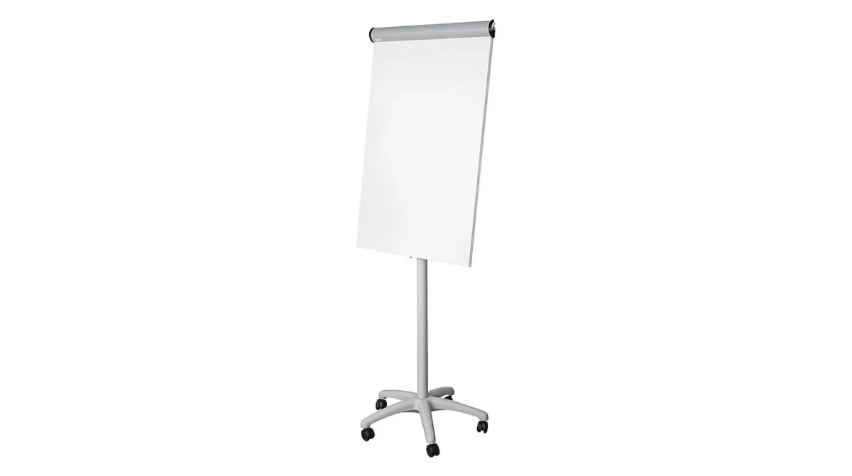 BÜROLINE Flipchart mobile magnétique 104 x 68 cm