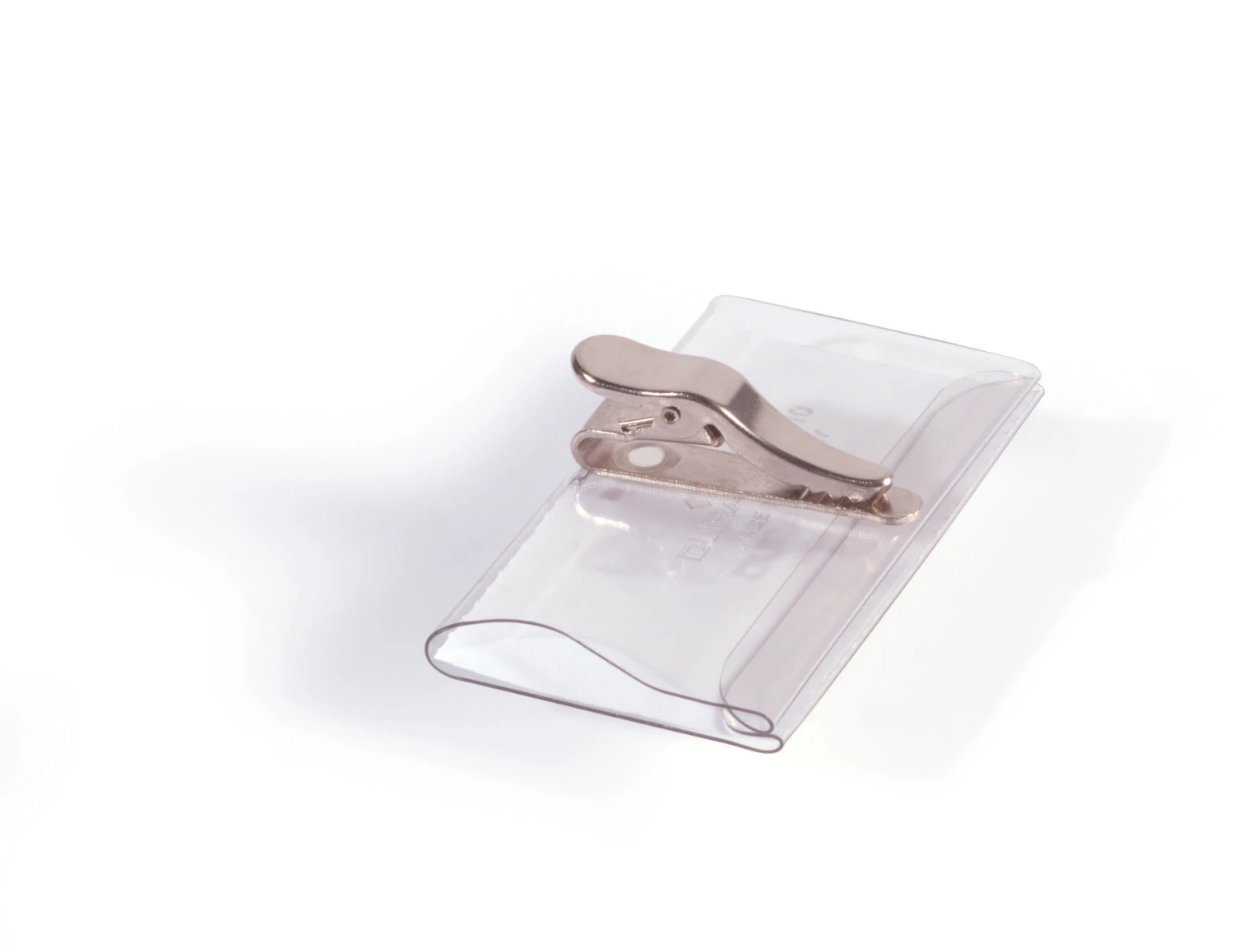 DURABLE Porte-noms pince crocodile 40 x 75 mm