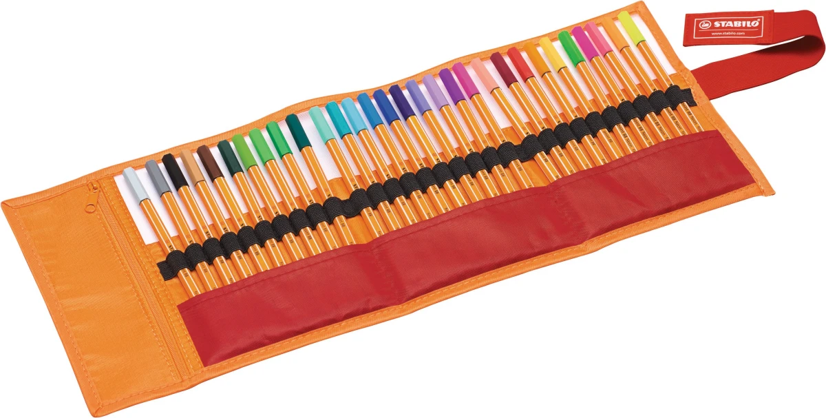 STABILO Faserschreiber Point 88, 0.4 mm - Set (30x)