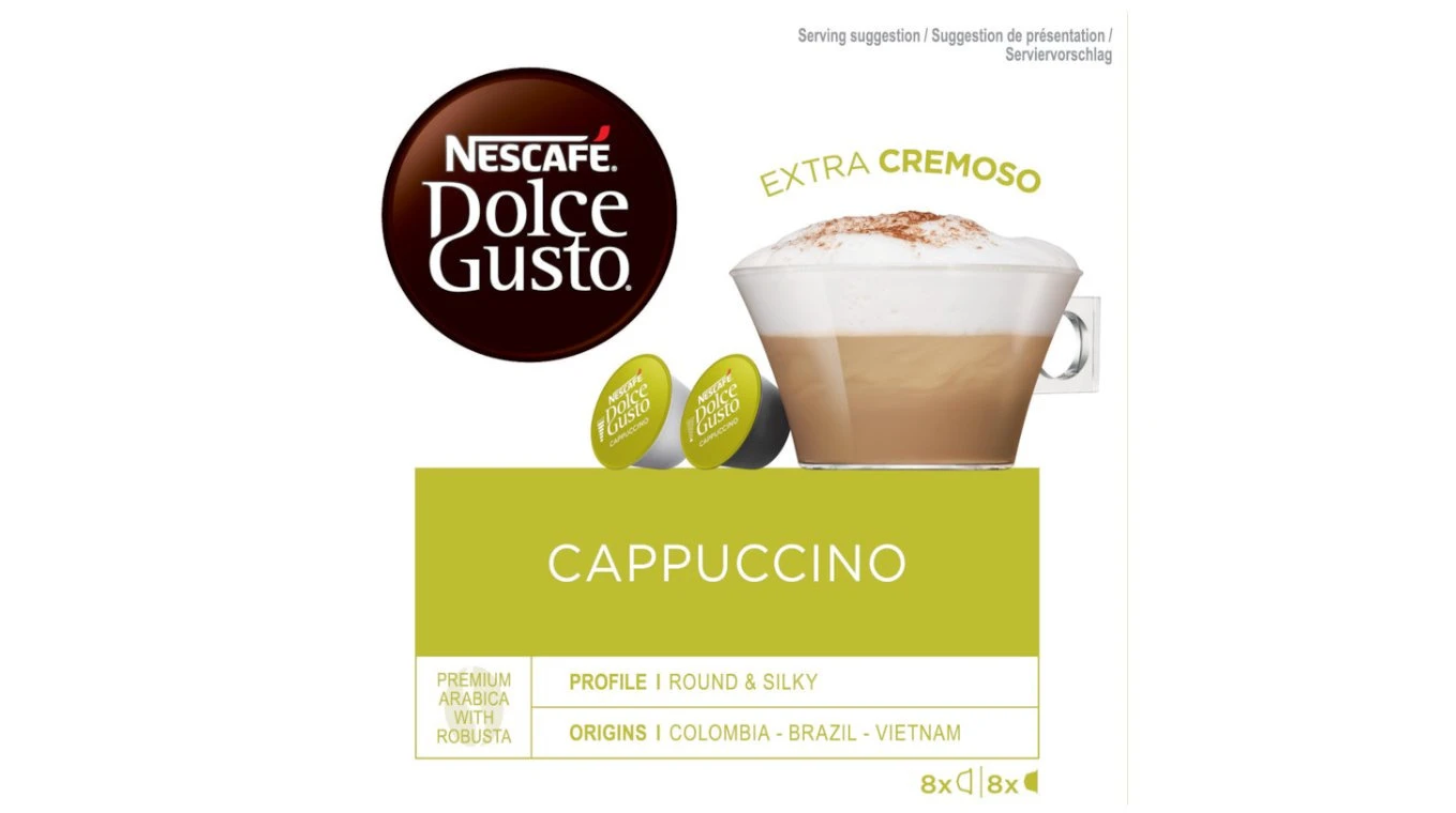 NESCAFÉ DOLCE GUSTO Capsules de café Cappuccino 16 pcs.