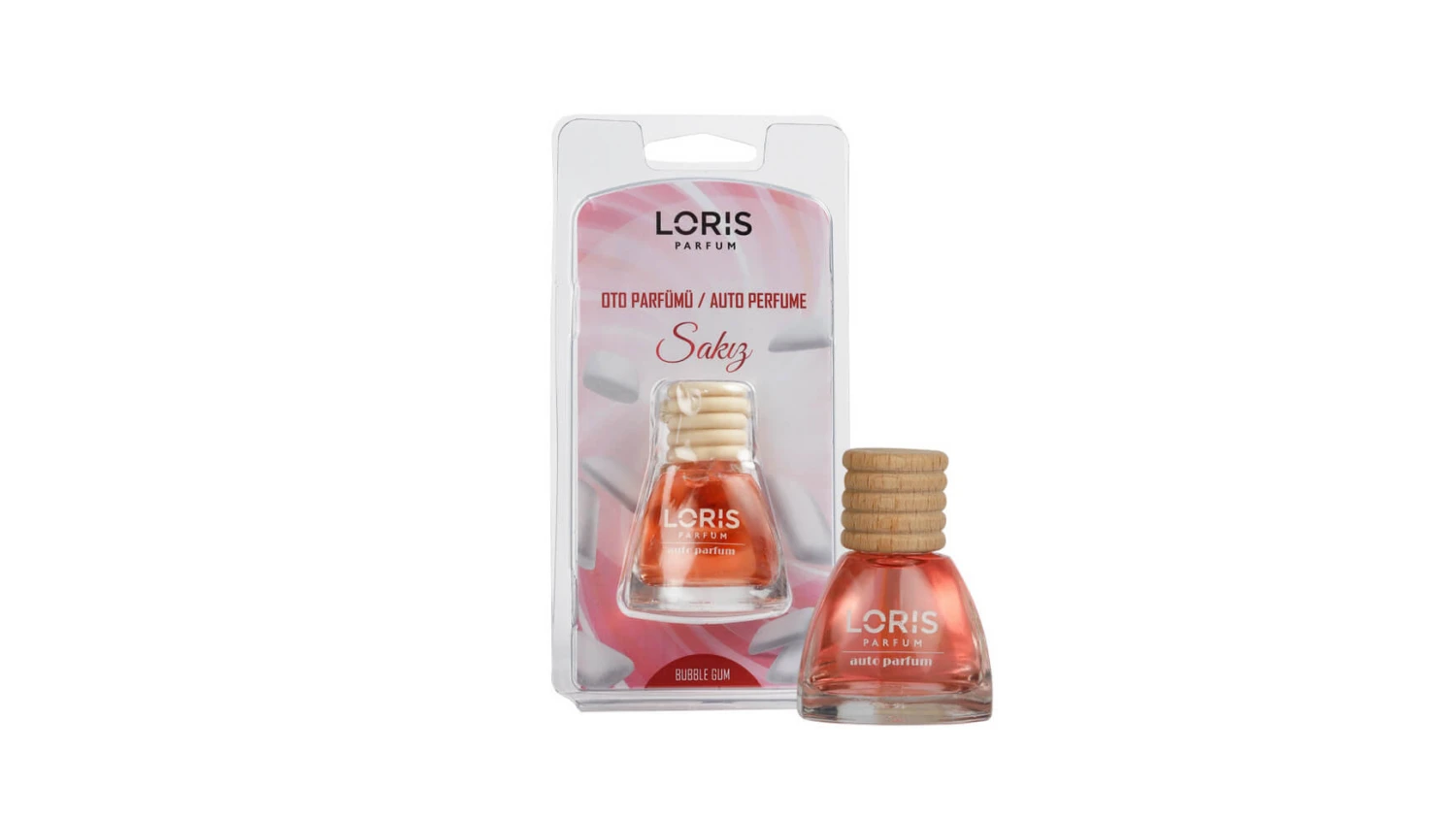 LORIS Parfum diffuseur pour voiture chewing gum