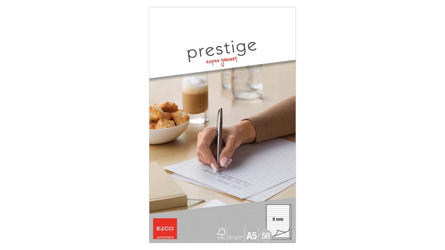 ELCO Schreibblock Prestige A5 - liniert