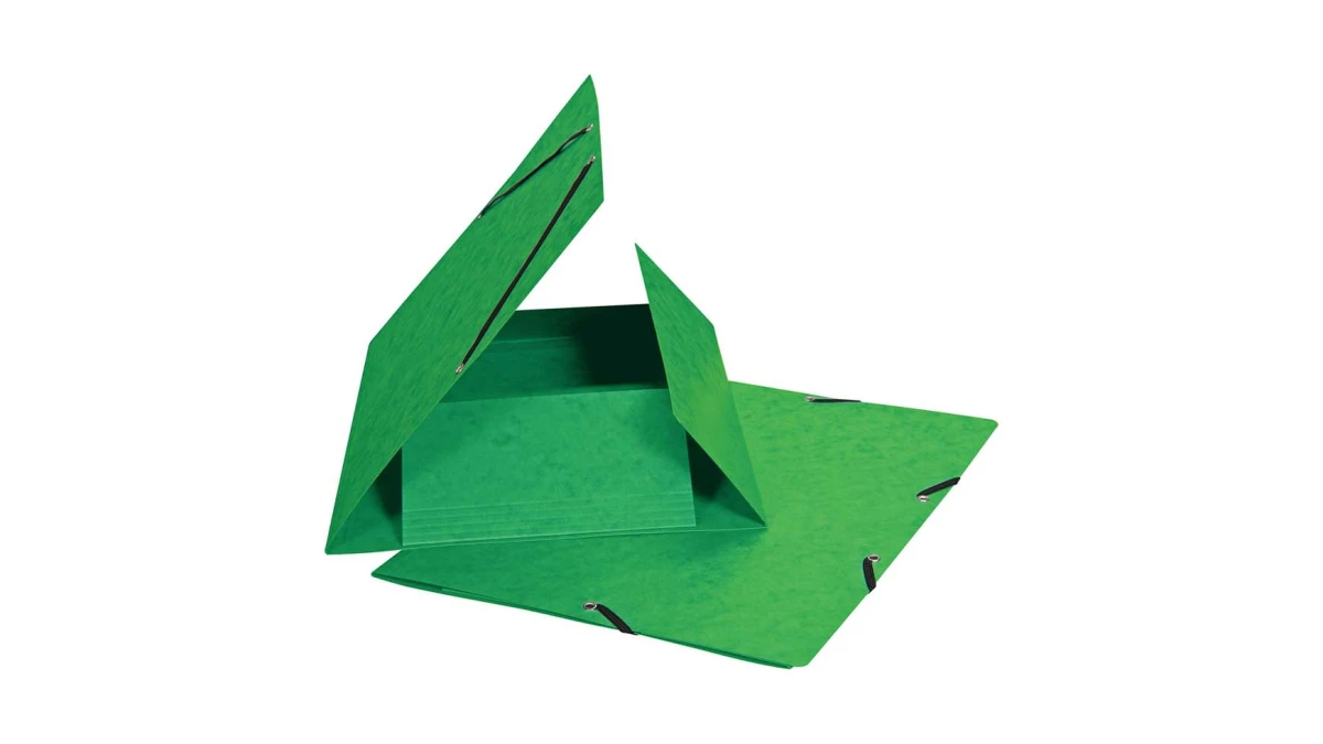 Biella Gummibandmappe, grün