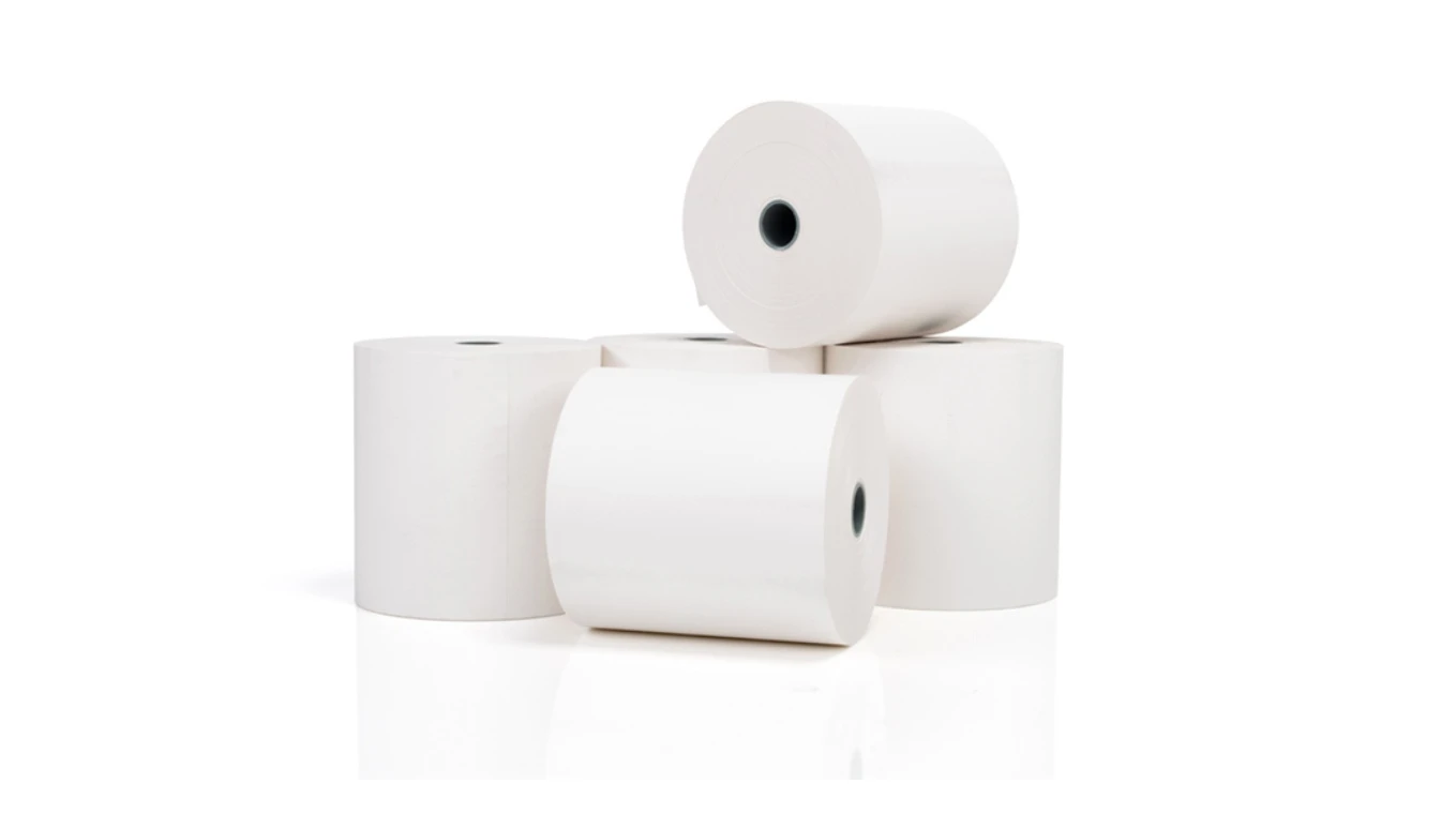 Rouleaux thermiques 80 mm x 25 m, 5 pièces