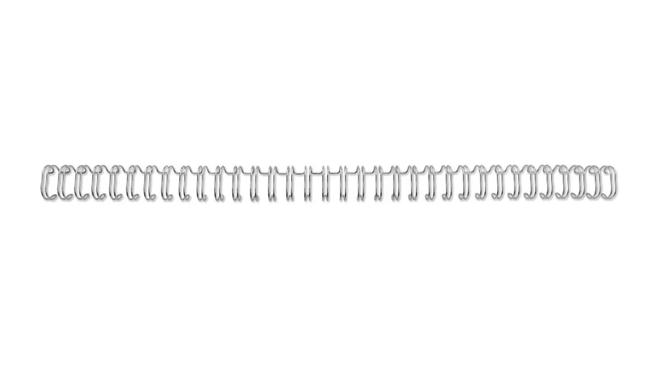 GBC Dos de reliure métallique 3:1, A4, 8mm, 100 pcs.