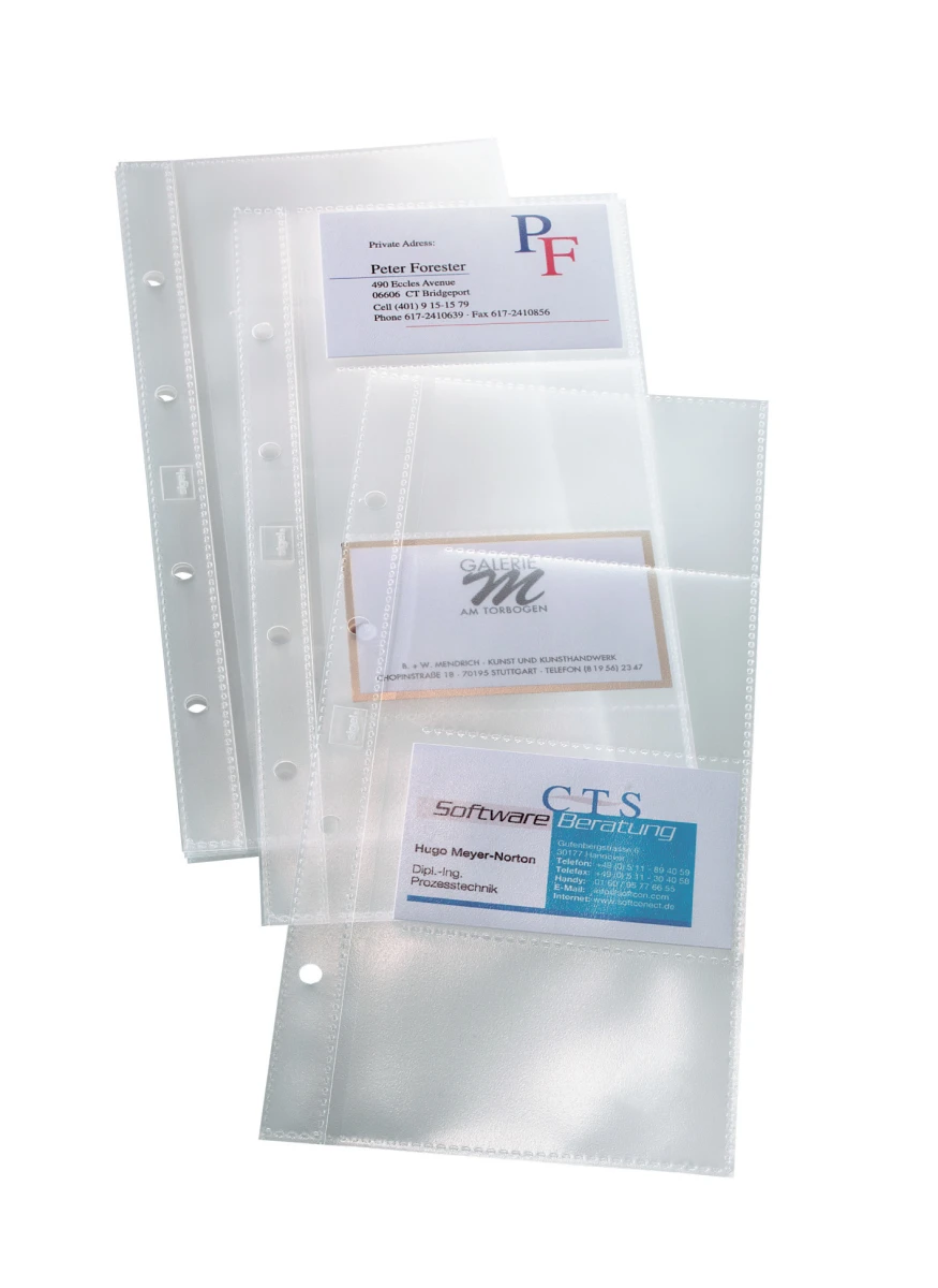 SIGEL Cartes visite pochette 90 x 58 m