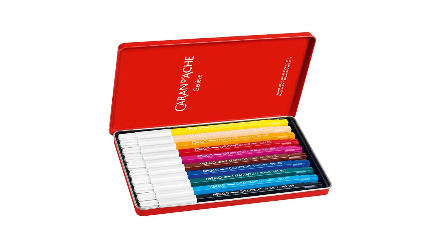 CARAN D'ACHE Feutres Fibralo 10 pces