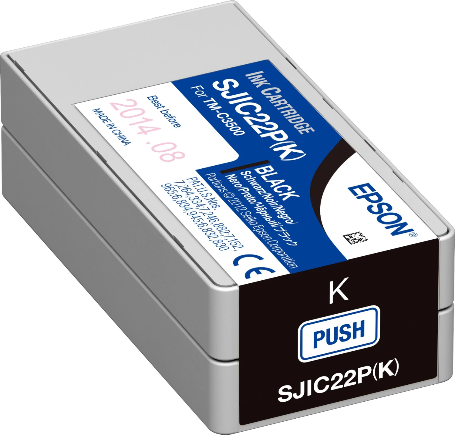 EPSON C33S020601 Tintenpatrone schwarz