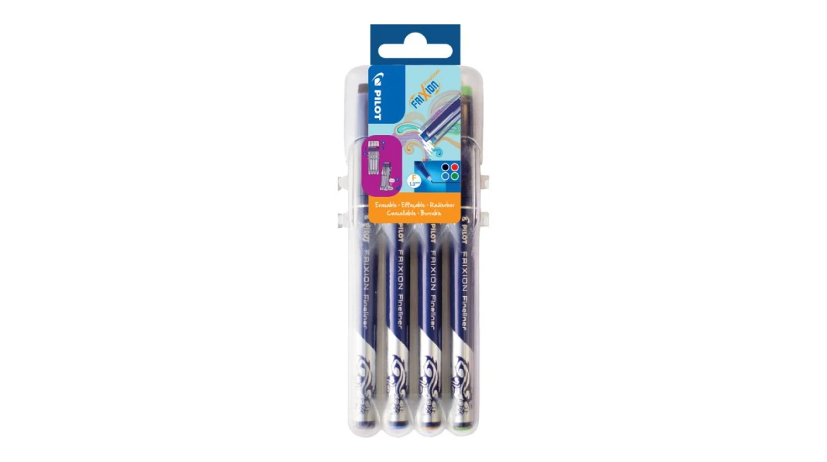 PILOT Fineliner EVOLUTIVE Set FriXion 0.45mm, 4 pcs.