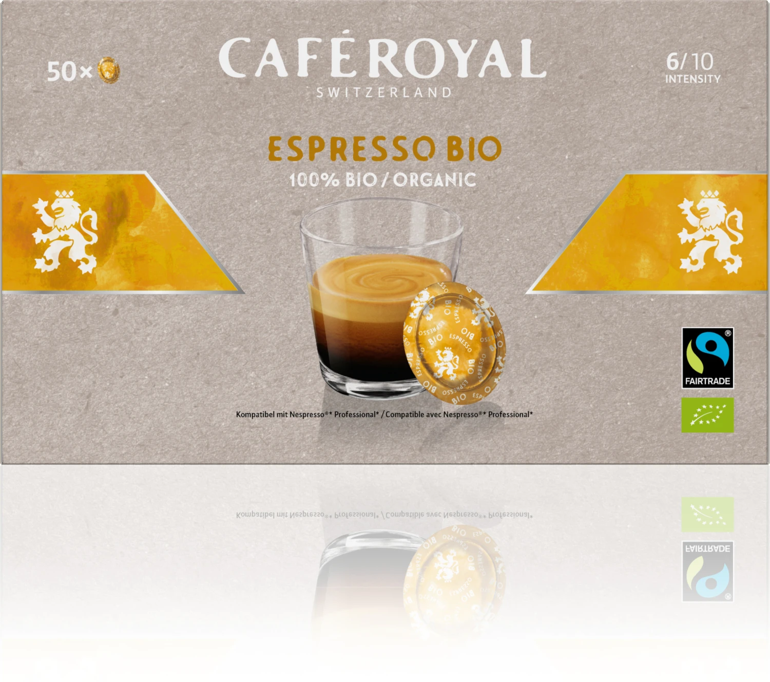 CAFÉ ROYAL Professional Pads Espresso Bio 50 Stück