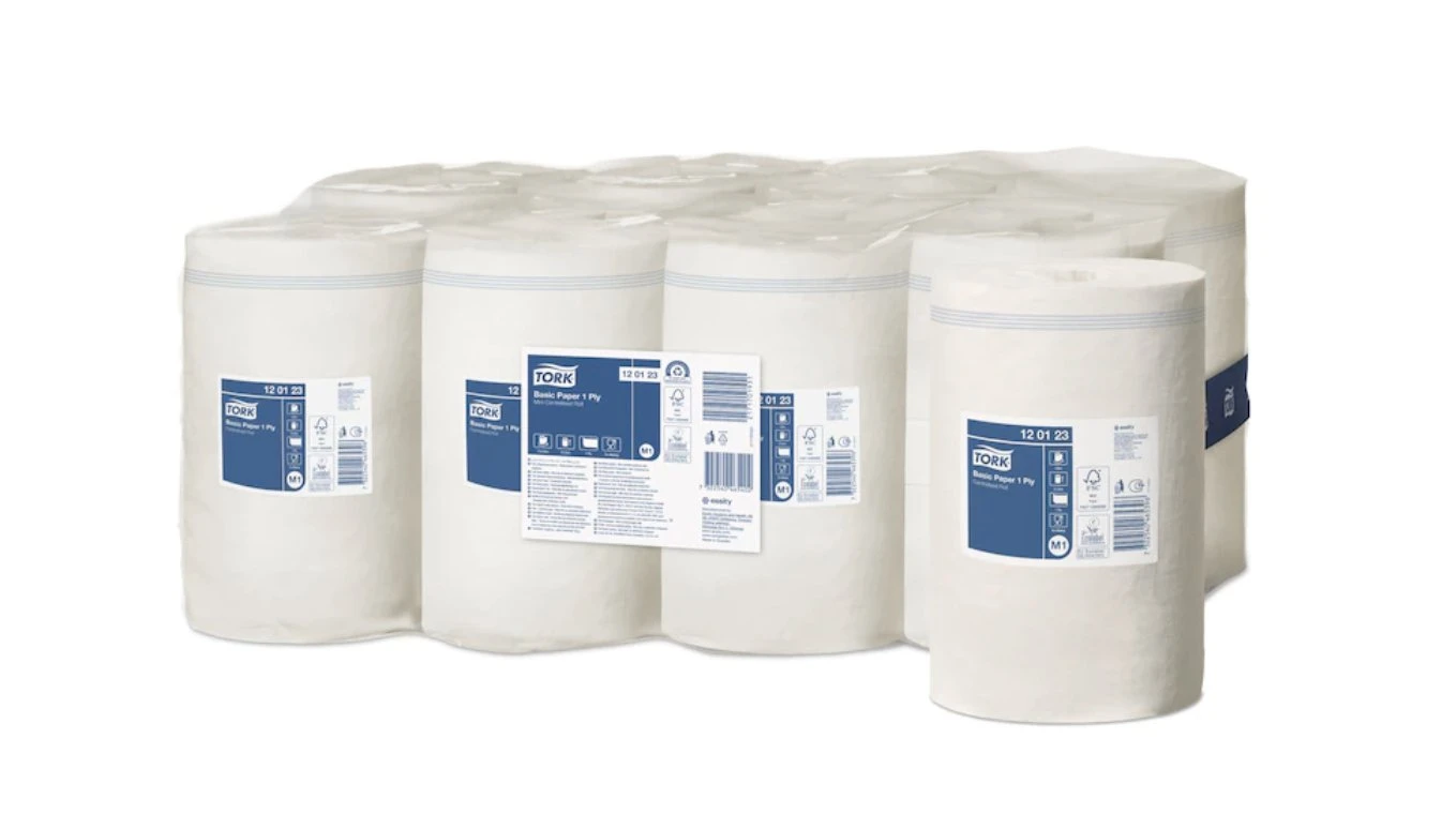 TORK  Papierwischtücher Universal Standard Mini, 1-lagig, 11 Rollen