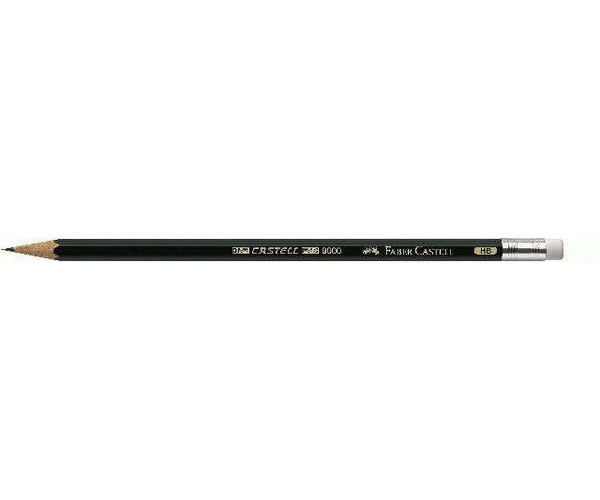 FABER-CASTELL Bleistift Castell 9000 HB - 12 Stück