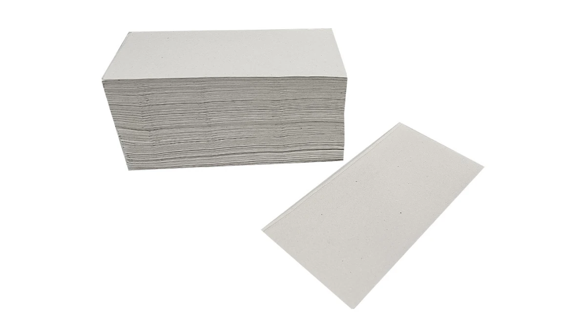 ECOGREEN Essuie-mains en papier pliage V, 2 couches, blanc
