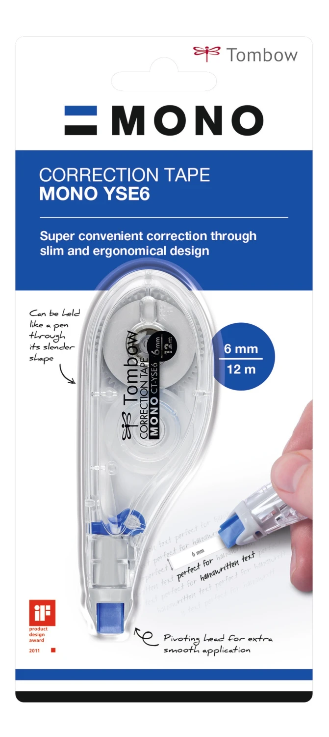 TOMBOW Mono YSE6 Korrekturroller