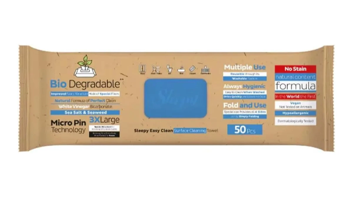 SLEEPY Easy Clean BIO 50 lingettes