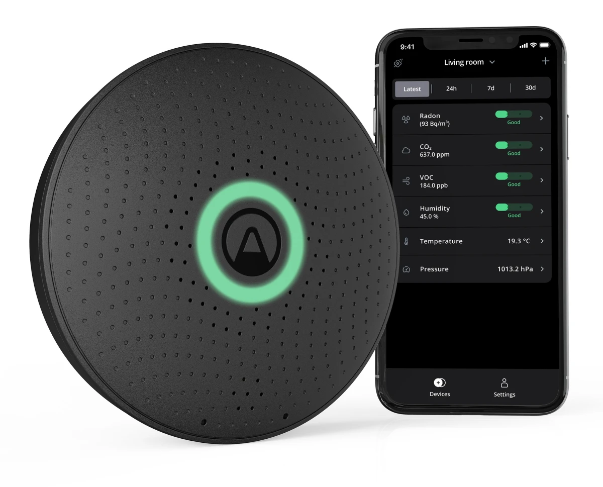 Airthings Wave Plus