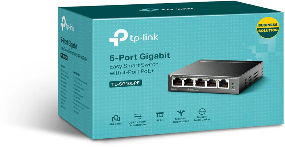 TP-LINK TL-SG105PE 5-Port Easy Smart Switch