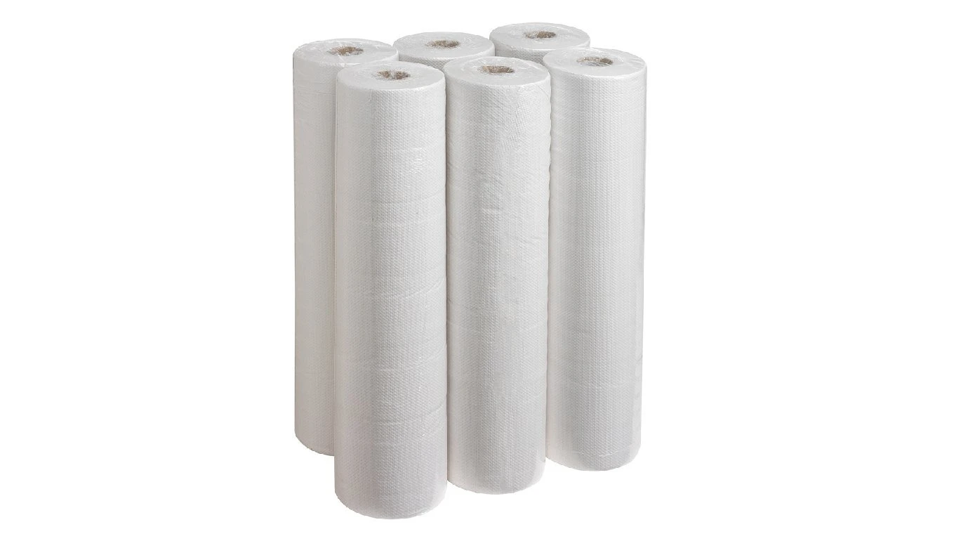 SCOTT Rouleau de consultation Essential 1 couche, 59 cm x 73 mc, 6 rouleaux