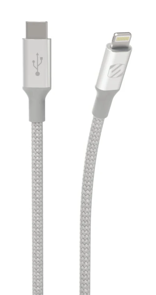 Strikeline Premium câble Lightning Gris spatial