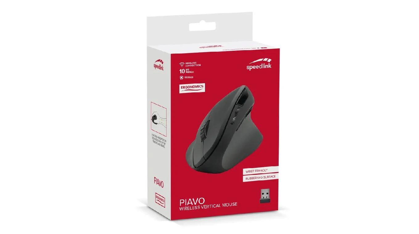 SPEEDLINK PIAVO Ergonomic Mouse Wireless