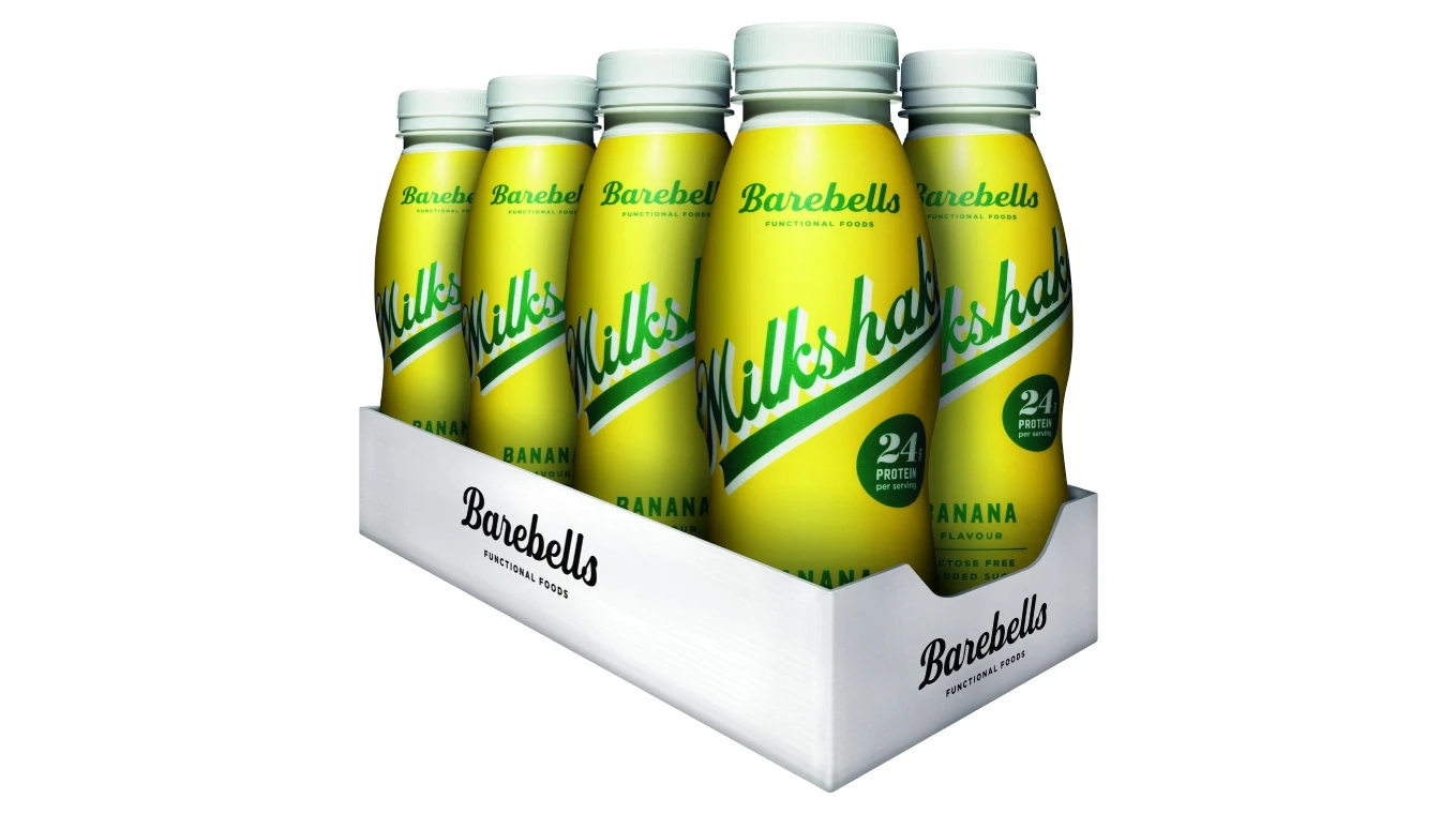 BAREBELLS Milkshake Protein Banana 8 x 330 ml