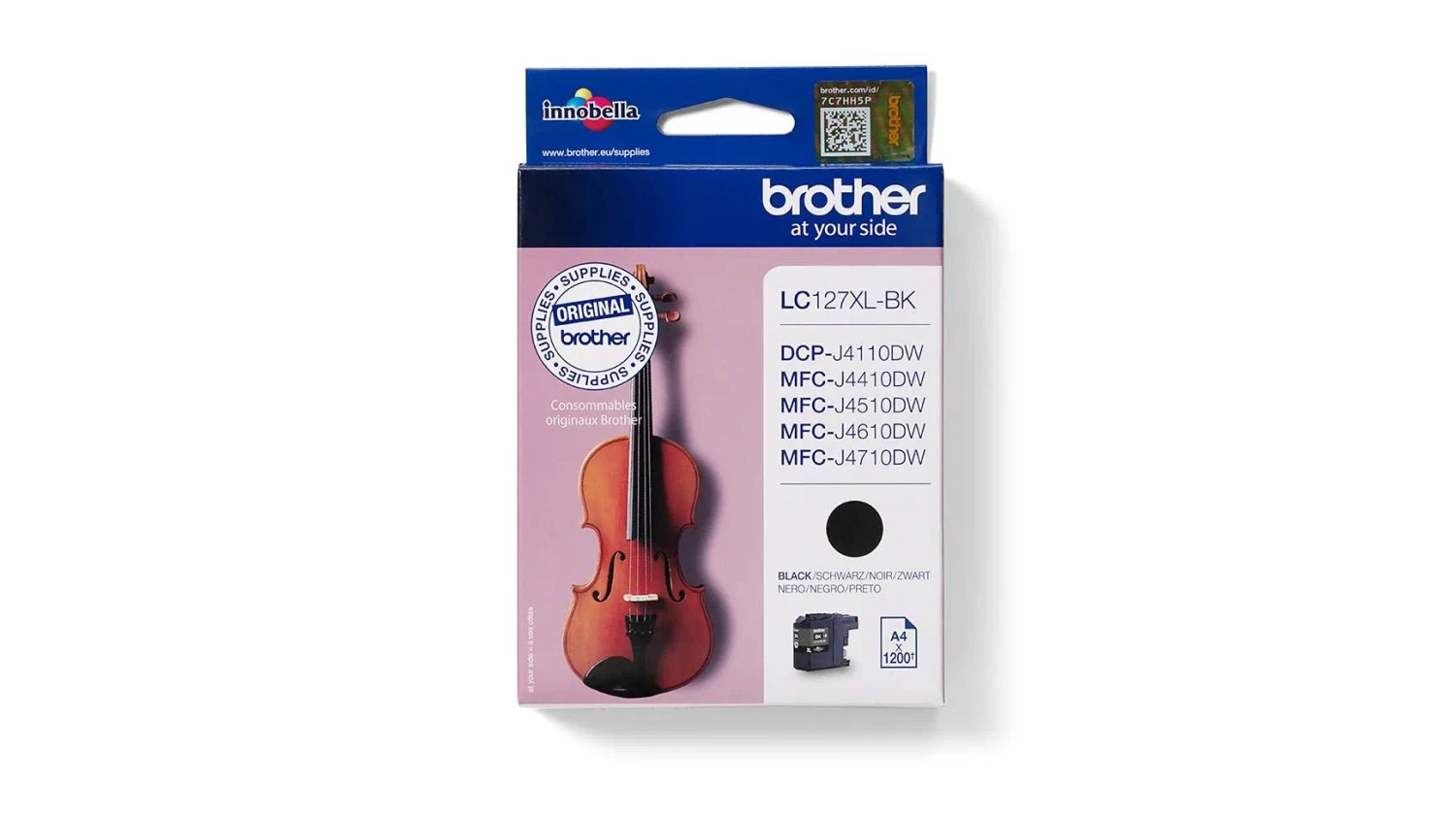 BROTHER Tintenpatrone XL schwarz