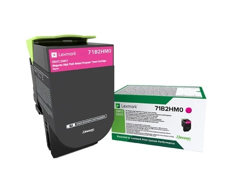 LEXMARK 3.5K Return Program Tonerpatrone Magenta (CS/CX417) 71B2HM0