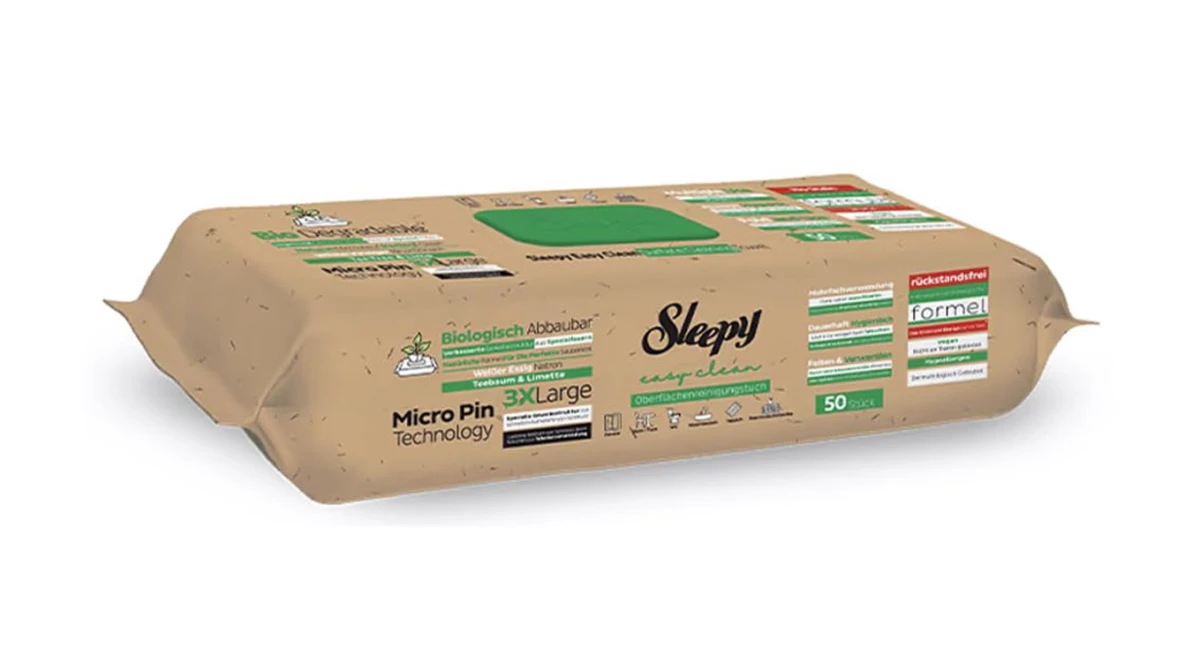 SLEEPY Easy Clean BIO 50 lingettes