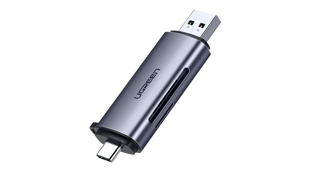 UGREEN USB-C + USB-A Card Reader TF/SD 3.0