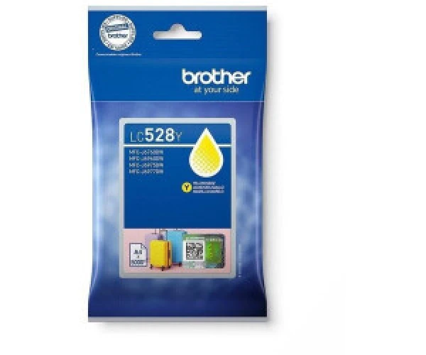 BROTHER Tintenpatrone yellow LC-528Y