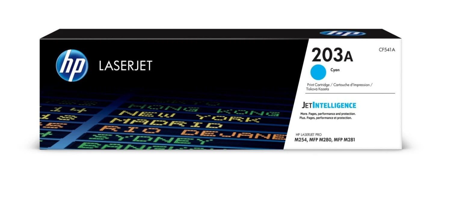 HP Toner-Modul 203A cyan