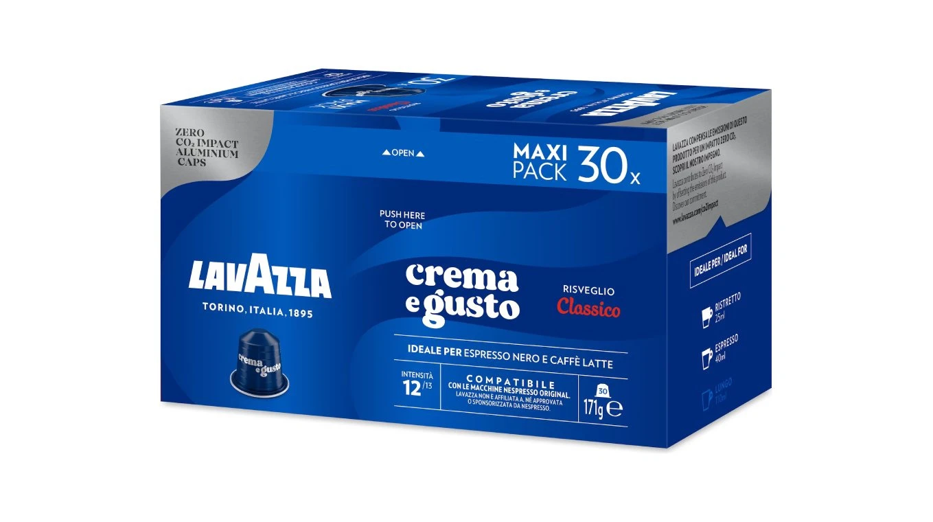 Capsules de café LAVAZZA Qualità Crema e Gusto 30 pièces