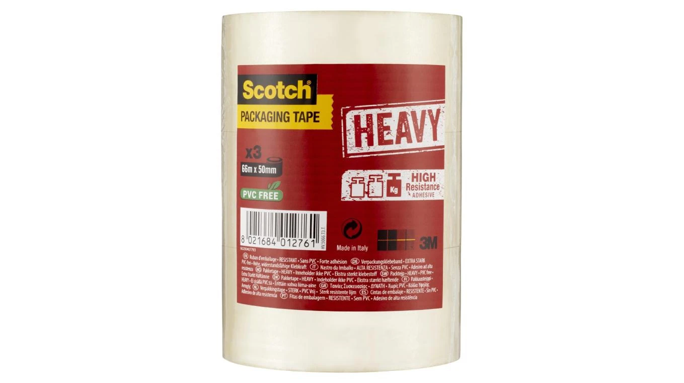 SCOTCH Heavy Verpackungsklebeband, 50 mm x 66 m