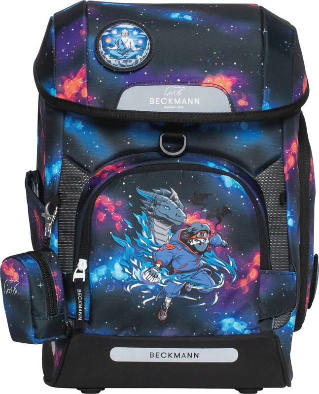 BECKMANN Schulrucksack-Set Plus Air mit Wendetasche
