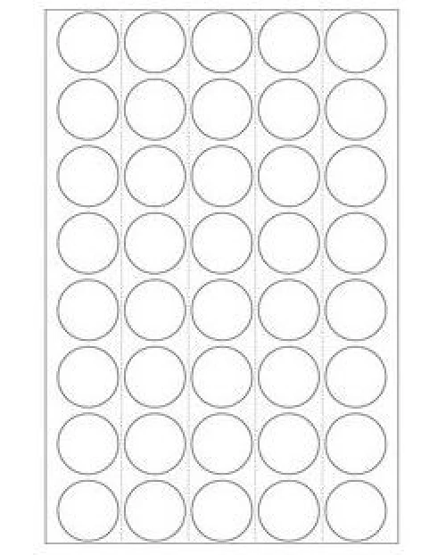 HERMA 2250 Étiquettes, 32 feuilles, 1280 pcs.