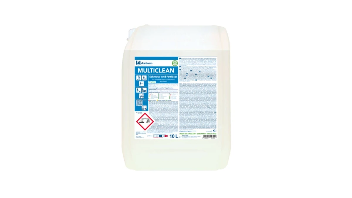 DREITURM Détergent salissures & graisses Multiclean 10 L