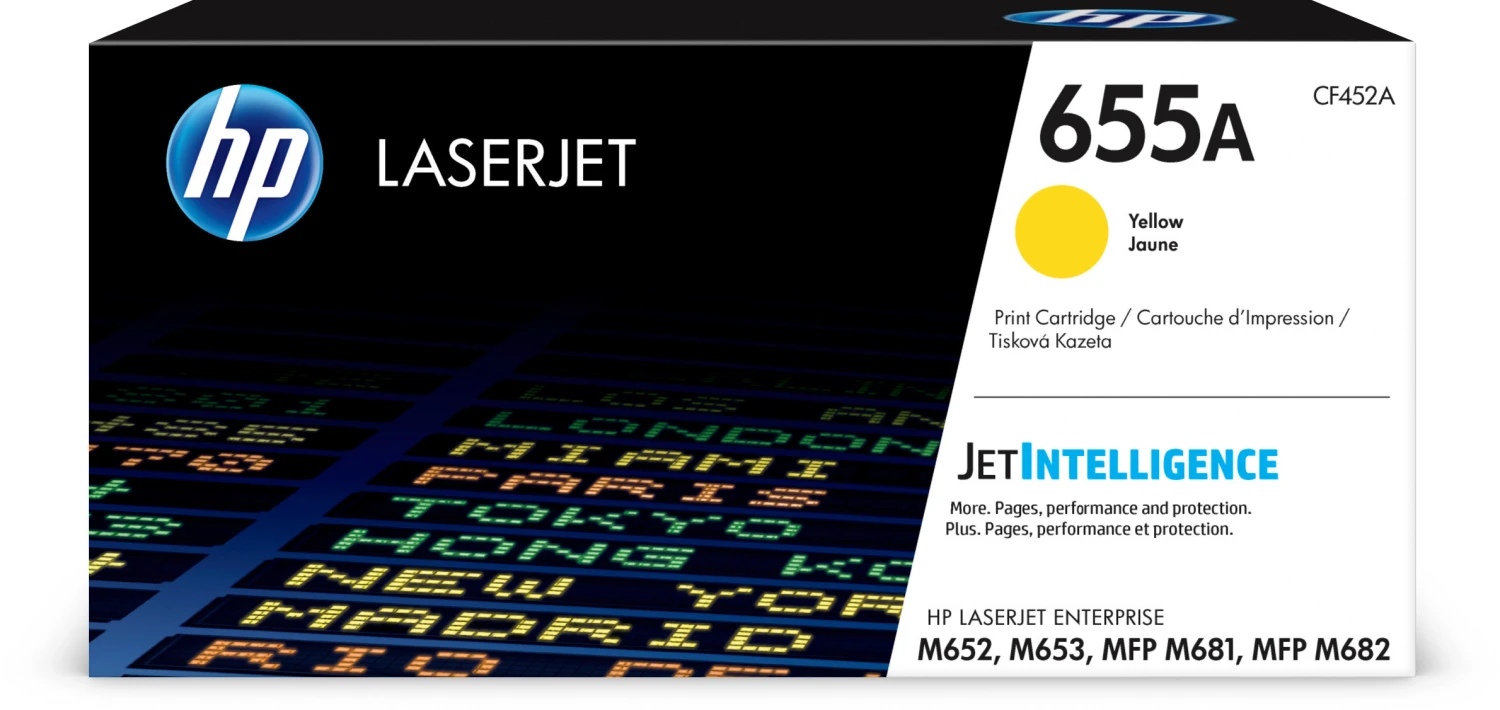 HP Toner-Modul 655A yellow