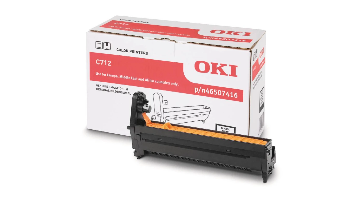 OKI Drum schwarz 46507416