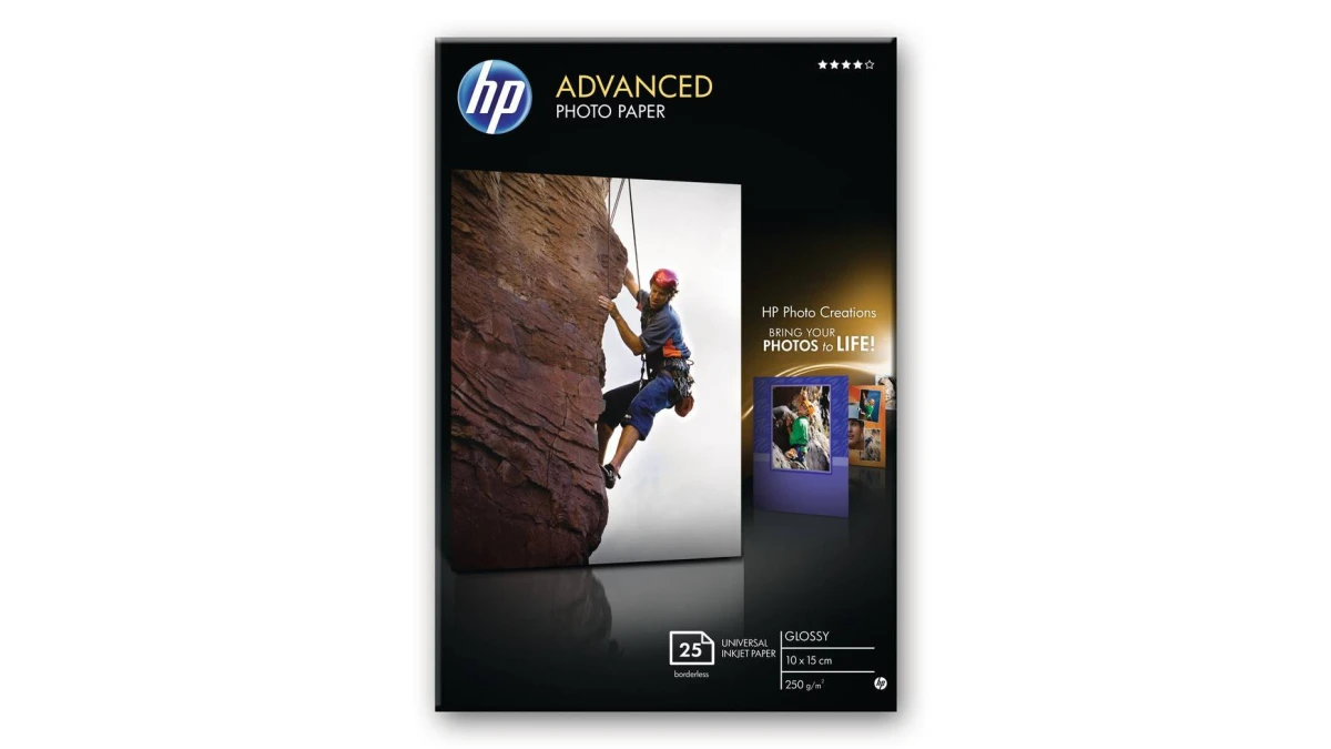 HP Advanced Glossy Photo 10 x 15 cm - 25 feuilles