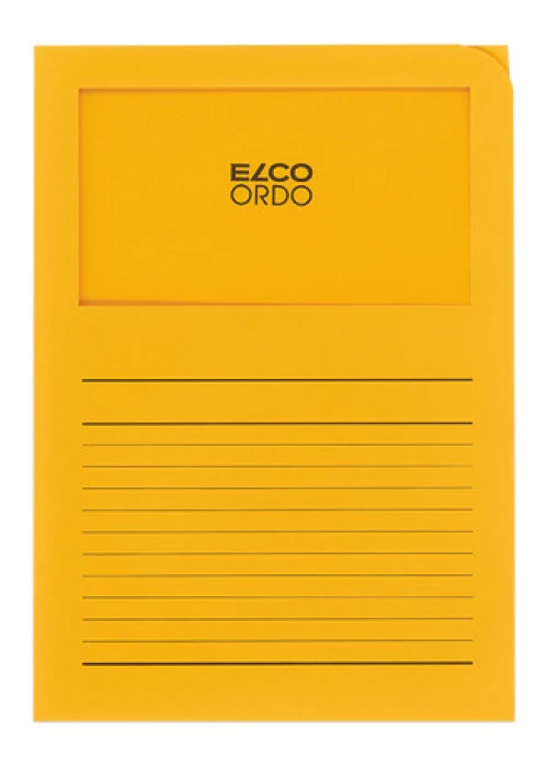 ELCO Ordo Classico avec lignes, jaune doré, paquet de 100 pièces