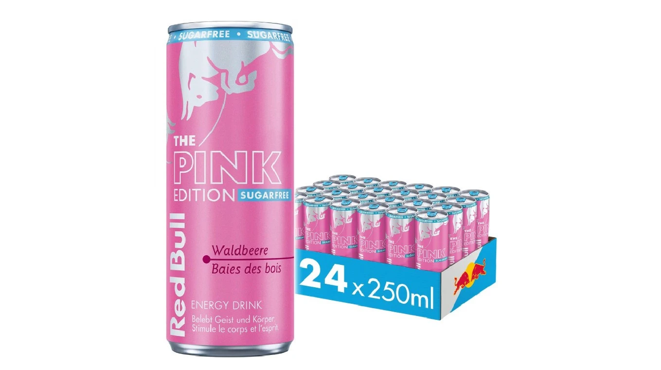 RED BULL Pink Edition sugarfree 24 x 250 ml
