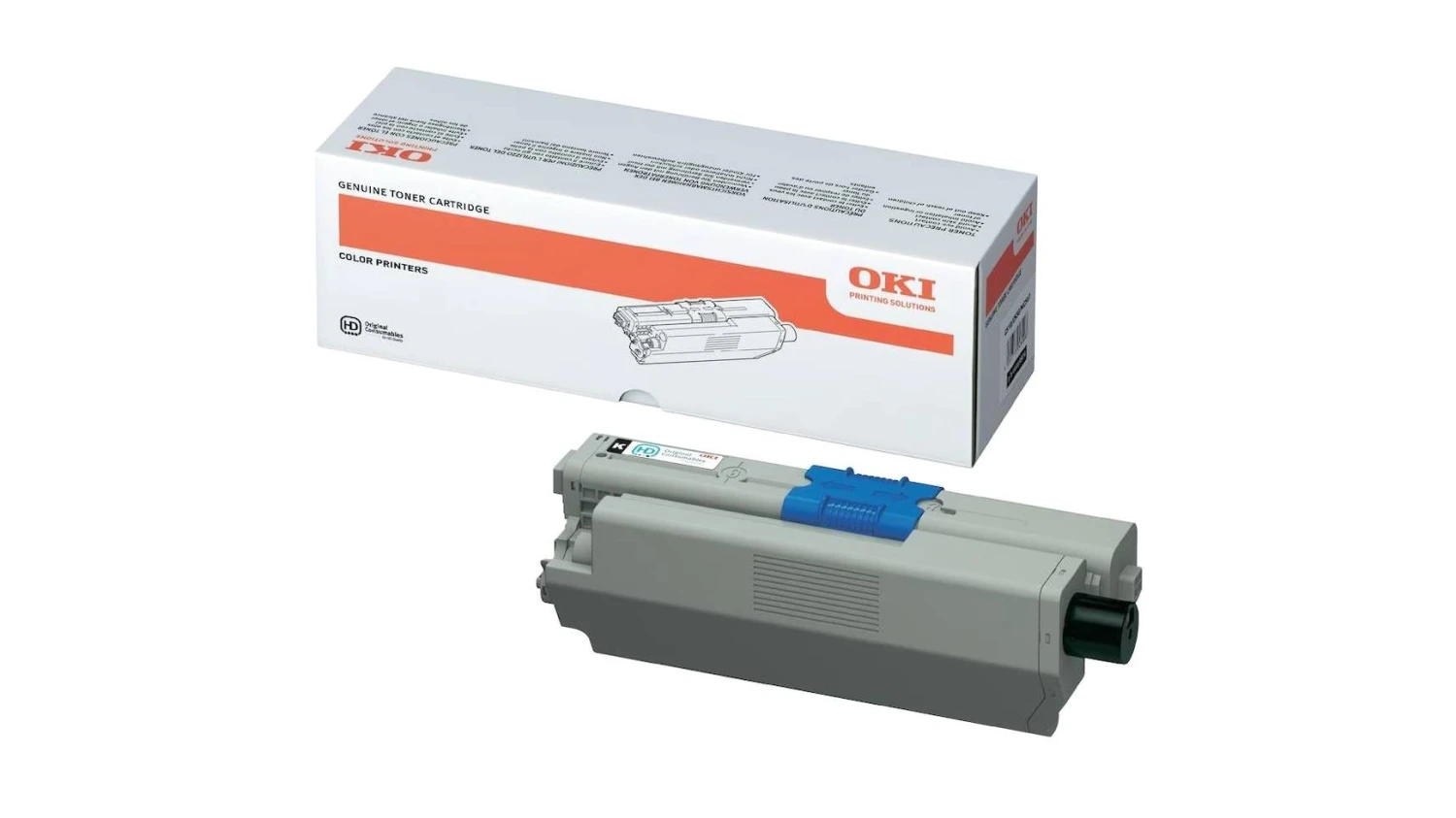 OKI Toner schwarz 44469804
