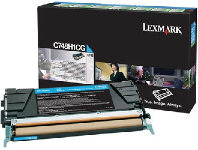 LEXMARK X748H1CG Toner cyan
