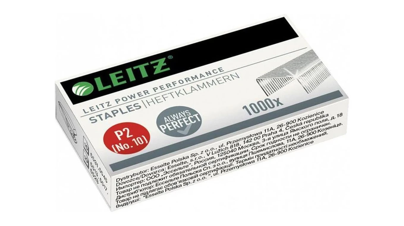 LEITZ Power Performance P2 Heftklammmern - 1000 Stk.