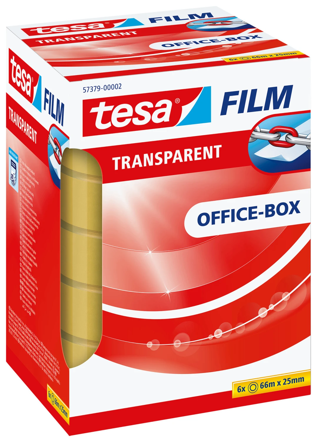 TESA Klebeband transparent Office-Box 25 m x 66 mm