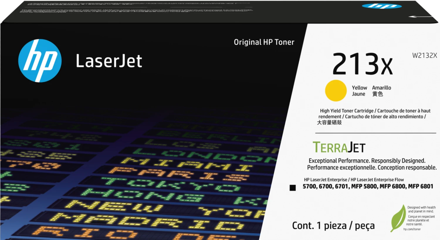 HP Toner-Modul 213X yellow