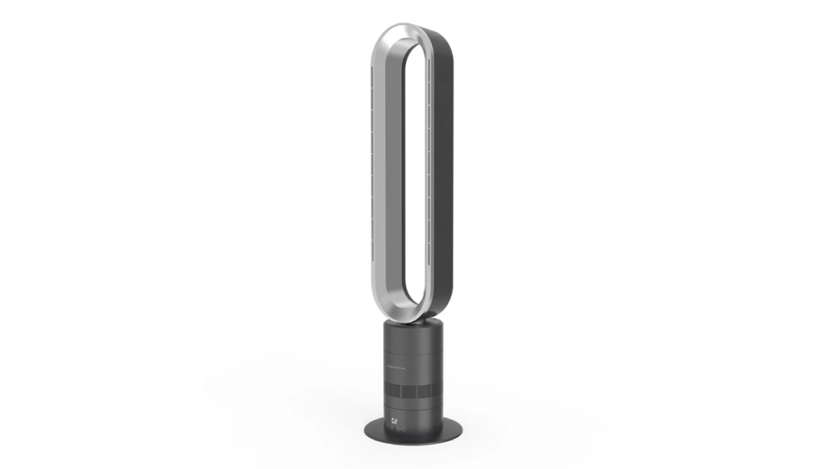 Kibernetik BSV97 Ventilateur sur pied sans pales, 35 W