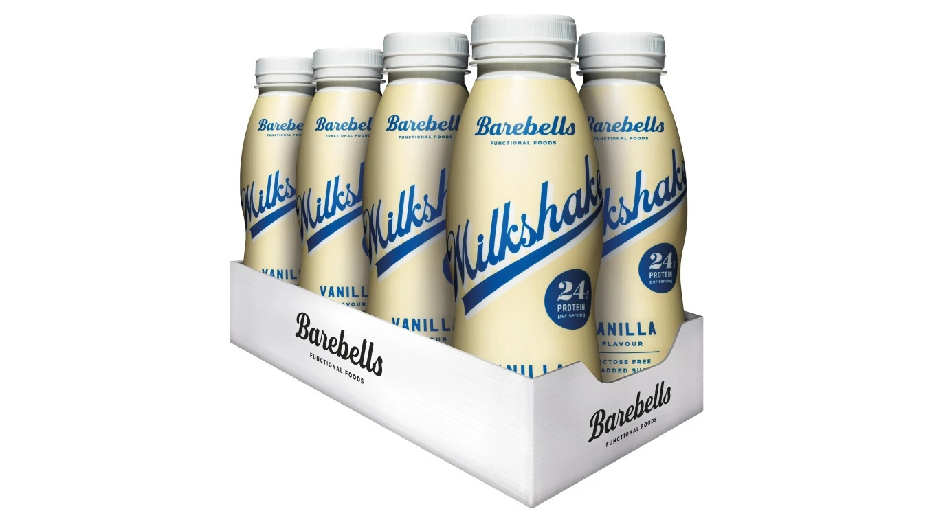 BAREBELLS Milkshake Protein Vanilla 8 x 330 ml