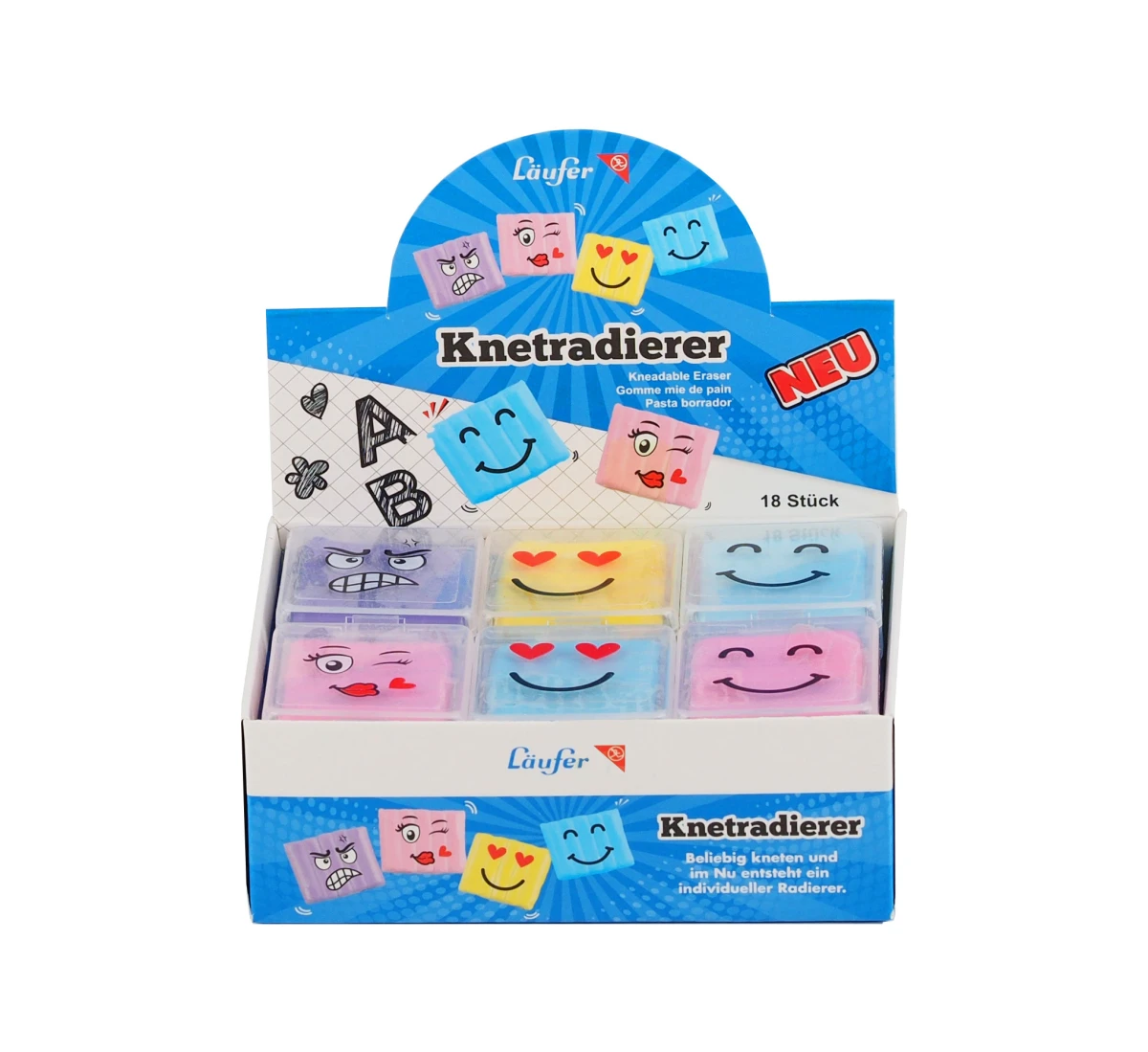 LÄUFER Gomme molle Smiley