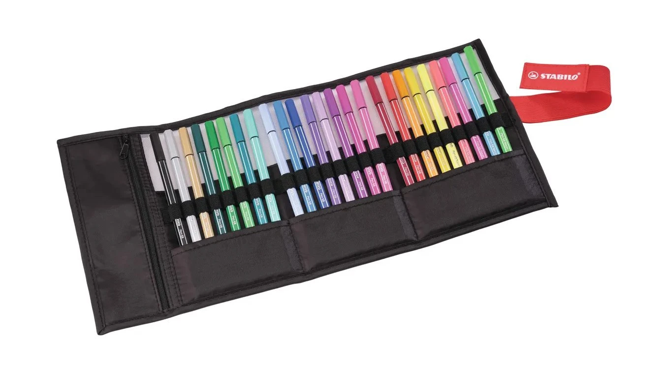 STABILO Feutre Pen 68 Arty, 25er roller set